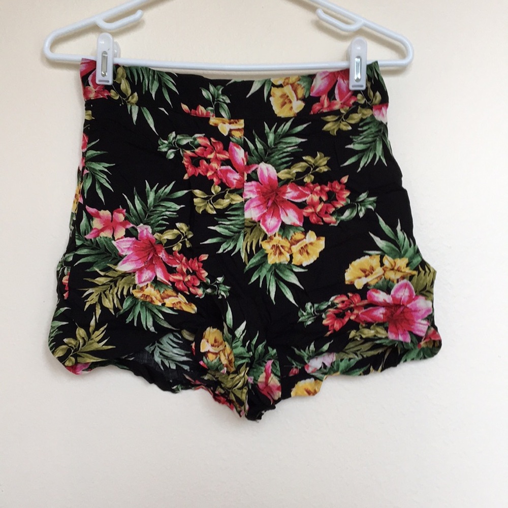 High waisted shorts